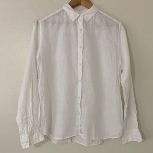 UNIQLO Linen button down shirt